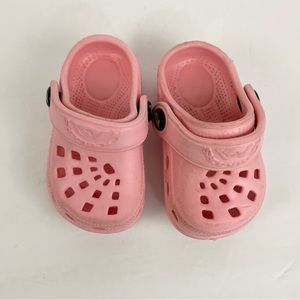Doggers Summer Clogs Pink Toddler Girl Size 3/4